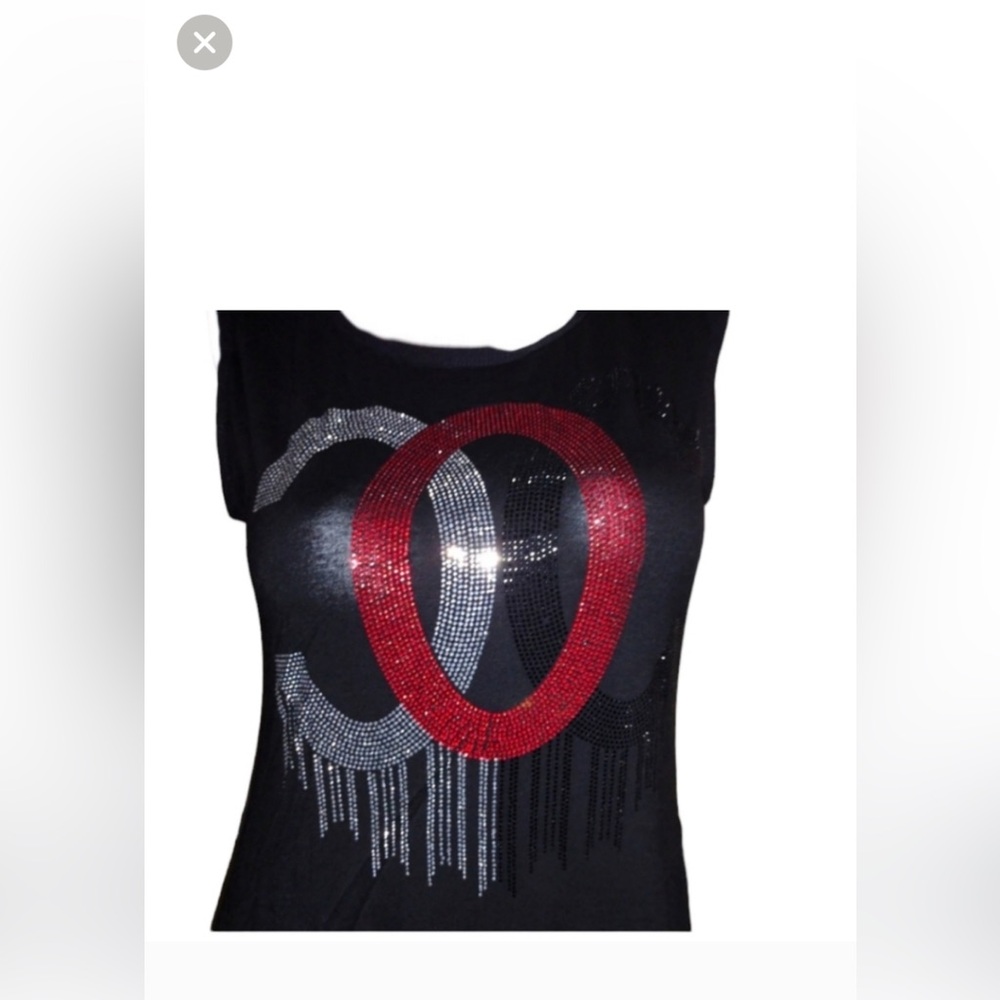 Tshirt Glitter ONE SIZE fits all stretch
